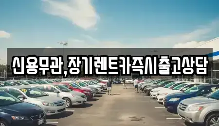 서울특별시 은평구 불광동 장기렌트카 전문 신용무관,장기렌트카즉시출고상담