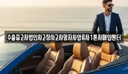 서울특별시 은평구 불광동 중고차매입 전문 수출중고차법인차고장사고차망자차압류차1톤차매입센터