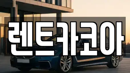 서울특별시 종로구 명륜1가 렌트카 전문 렌트카코아