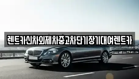 서울특별시 중구 북창동 중고차 전문 렌트카신차외제차중고차단기장기대여렌트카