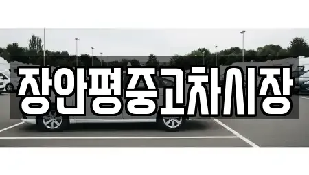 서울특별시 중구 북창동 중고차 전문 장안평중고차시장