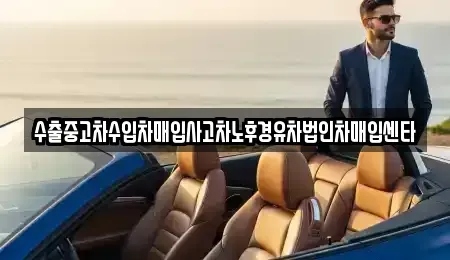 세종 부강면 중고차 전문 수출중고차수입차매입사고차노후경유차법인차매입센타