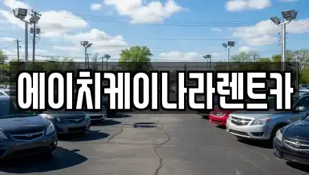 세종특별자치시 반곡동 렌트카 전문 에이치케이나라렌트카
