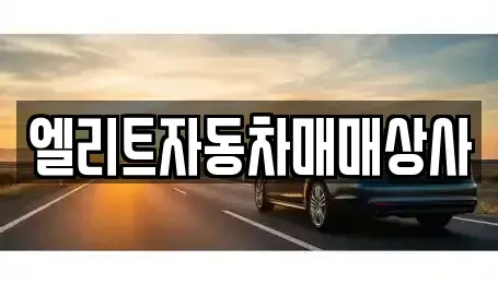 울산광역시 남구 달동 중고차매매 전문 엘리트자동차매매상사