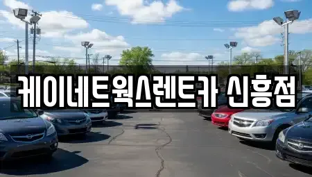 인천 중구 사동 단기렌트카 전문 케이네트웍스렌트카 신흥점