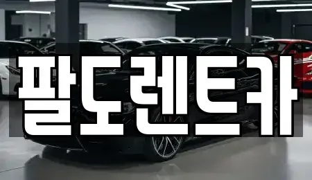 인천 중구 신흥동2가 렌트카 전문 팔도렌트카