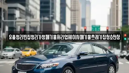 인천 중구 항동1가 중고차매입 전문 유품정리빈집정리가정폐기물처리업체이사폐기물쓰레기집청소천상