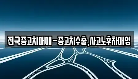 인천 중구 항동1가 중고차매입 전문 전국중고차매매-중고차수출,사고노후차매입