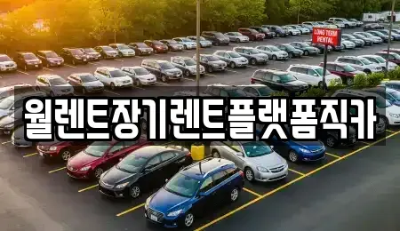 인천 중구 해안동1가 장기렌트카 전문 월렌트장기렌트플랫폼직카