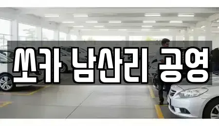 인천광역시 강화군 강화읍 렌트카 전문 쏘카 남산리 공영