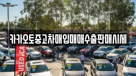 인천광역시 부평구 중고차매입 전문 카카오토중고차매입매매수출판매시세