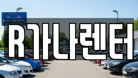 인천광역시 서구 왕길동 단기렌트카 전문 R가나렌터