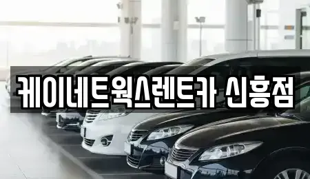 인천광역시 중구 송학동3가 단기렌트카 전문 케이네트웍스렌트카 신흥점