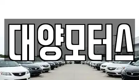 전남 목포시 만호동 중고차 전문 대양모터스