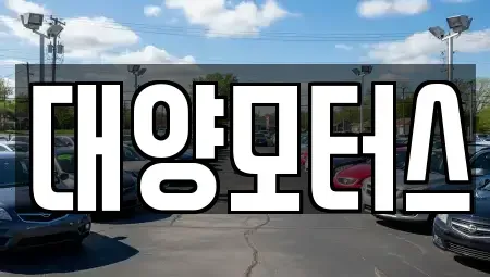 전남 목포시 만호동 중고차 전문 대양모터스