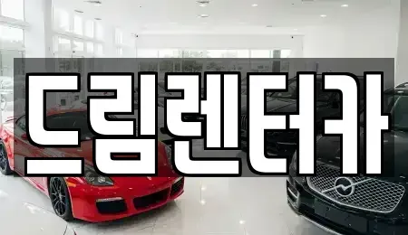 전남 목포시 상동 렌트카 전문 드림렌터카