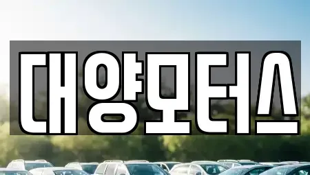 전남 목포시 행복동2가 중고차매매 전문 대양모터스