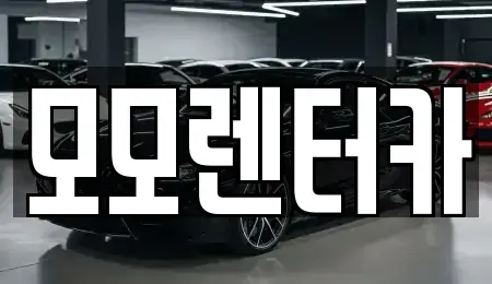 전남 여수시 만흥동 렌트카 전문 모모렌터카