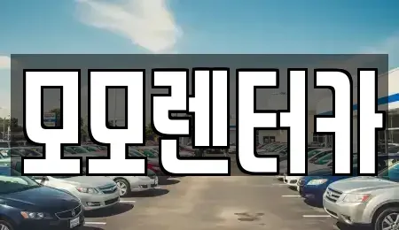 전남 여수시 문수동 렌트카 전문 모모렌터카