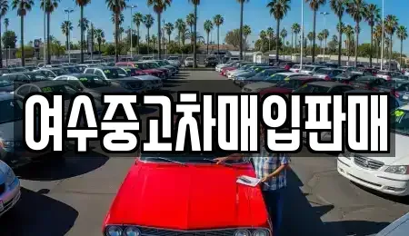전남 여수시 문수동 중고차 전문 여수중고차매입판매