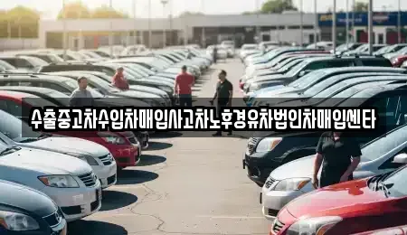 전라남도 나주시 삼도동 중고차매입 전문 수출중고차수입차매입사고차노후경유차법인차매입센타