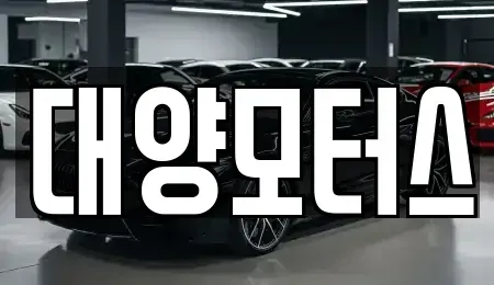 전라남도 목포시 중동1가 중고차매매 전문 대양모터스