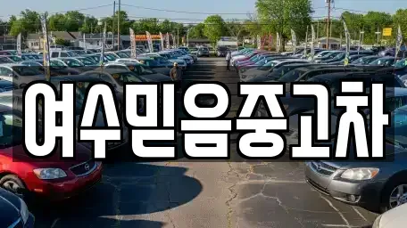 전라남도 여수시 중고차 전문 여수믿음중고차