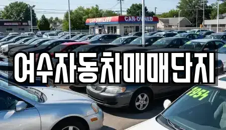 전라남도 여수시 중고차 전문 여수자동차매매단지