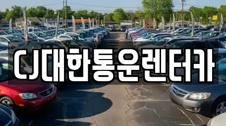 전북 군산시 해망동 렌트카 전문 CJ대한통운렌터카