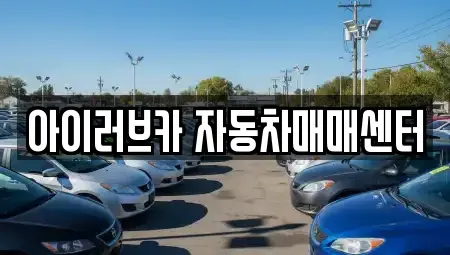 전북 군산시 해망동 중고차 전문 아이러브카 자동차매매센터