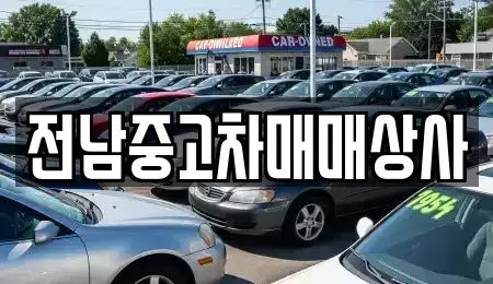 전북 전주시 덕진구 고랑동 중고차 전문 전남중고차매매상사