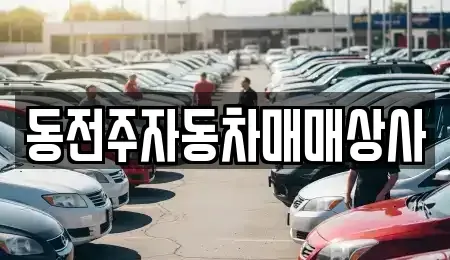전북 전주시 덕진구 호성동1가 중고차 전문 동전주자동차매매상사