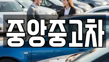 전북 전주시 완산구 평화동2가 중고차 전문 중앙중고차