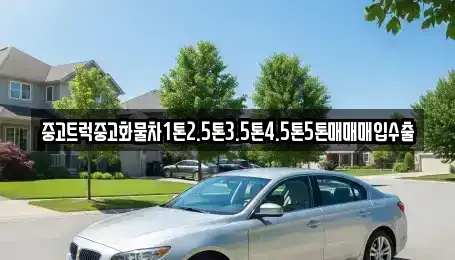 전북특별자치도 군산시 오룡동 중고차 전문 중고트럭중고화물차1톤2.5톤3.5톤4.5톤5톤매매매입수출