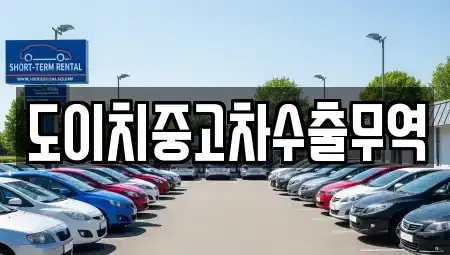 전북특별자치도 남원시 광치동 중고차 전문 도이치중고차수출무역