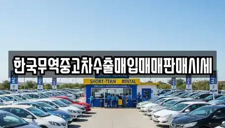 전북특별자치도 남원시 쌍교동 중고차매매 전문 한국무역중고차수출매입매매판매시세