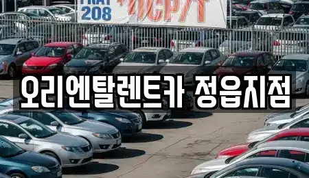 전북특별자치도 정읍시 연지동 렌트카 전문 오리엔탈렌트카 정읍지점