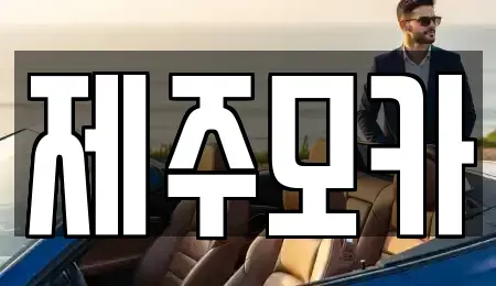 제주특별자치도 제주시 삼도이동 렌트카 전문 제주모카