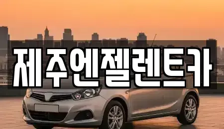제주특별자치도 제주시 애월읍 렌트카 전문 제주엔젤렌트카
