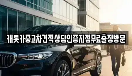 충남 공주시 오곡동 중고차 전문 캐롯카중고차견적상담인증지점무료출장방문
