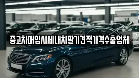 충남 예산군 예산읍 중고차매입 전문 중고차매입시세내차팔기견적가격수출업체