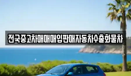 충남 천안시 동남구 대흥동 중고차 전문 전국중고차매매매입판매자동차수출화물차