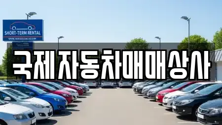 충북 진천군 진천읍 중고차 전문 국제자동차매매상사