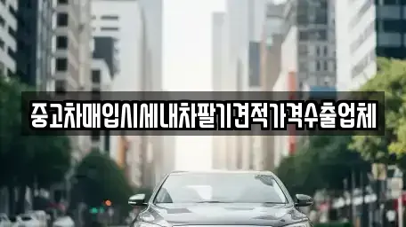 충북 진천군 진천읍 중고차매입 전문 중고차매입시세내차팔기견적가격수출업체