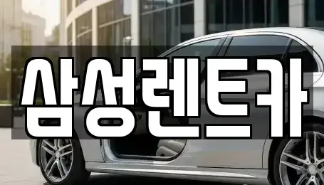 충북 청주시 상당구 명암동 렌트카 전문 삼성렌트카