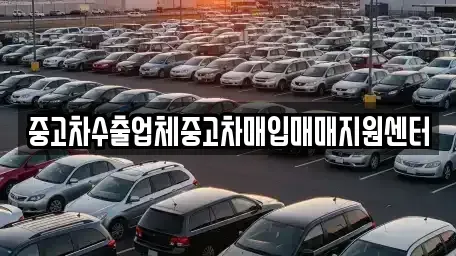 충북 청주시 상당구 명암동 중고차매입 전문 중고차수출업체중고차매입매매지원센터