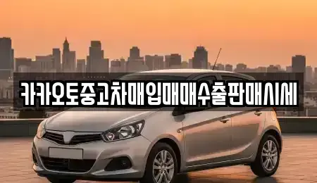 충북 청주시 상당구 북문로1가 중고차매입 전문 카카오토중고차매입매매수출판매시세
