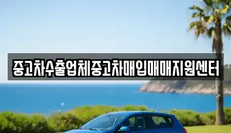 충북 충주시 목행동 중고차매입 전문 중고차수출업체중고차매입매매지원센터