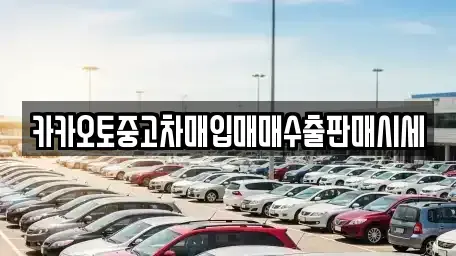 충청남도 공주시 우성면 중고차매입 전문 카카오토중고차매입매매수출판매시세