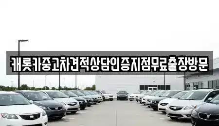 충청남도 금산군 중고차매매 전문 캐롯카중고차견적상담인증지점무료출장방문